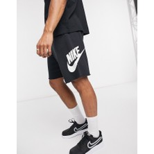 Nike Sportswear Sport Essentials French Terry Alumni Bol Kesim Siyah Erkek Spor Şort