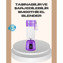 Die Grup Mini Taşınabilir Blender 380ML USB Şarjlı Detoks Smoothie Hazırlayıcı