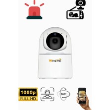 Bises Whome Yapay Zeka Destekli 360° Gece Görüşlü Bebek Kamerası