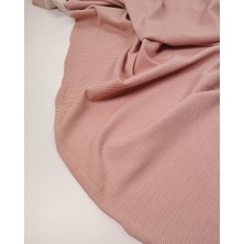 Kumaş Parça Pembe Jakarlı Örme Kumaş Pano Desenli Yumuşak Esnek Elbiselik 150X110CM (22 Pano)