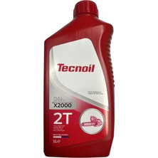 Johnser Tecnoil 2t Benzin Katkı Yağı 1 Litre 2 Zamanlı Motor Yağı Motorlu Tırpan Testere Uyumlu Yüksek Performanslı Yağ