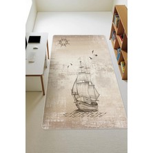 NEWORA Modern Desenli Dijital Baskı Kaymaz Taban Çocuk ve Genç Odası Halısı H0748