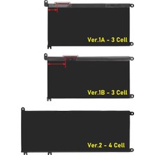 Dell Latitude N016L340014EMEA_W Batarya Pil Freecell VER.1A 3cell
