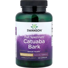 Swanson  (Özelsporcugıdaların'dan !!) Catuaba Bark 465 Mg, 120 Capsul.