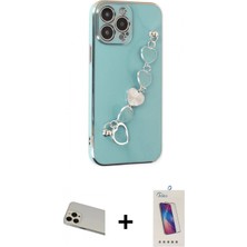 Pileli Store Pilelistore™ iPhone 13 Pro Max Kılıf Nova Işık Prime - Siyah Joko 5d Cam + Rainbow Kamera Lens Koruma Cam - Regd