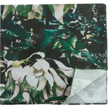Bijuteri Net Çiçek Desenli Zr Şifon Fular 50*50 cm