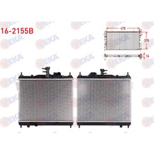 Otoco Hyundai Getz (Tb) 1.5 Crdı 3 Silindir M-T Ac+ / 2002-2008 Su Radyatoru Brazing