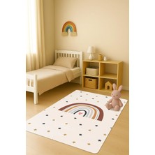 NEWORA Modern Desenli Dijital Baskı Kaymaz Taban Çocuk ve Genç Odası Halısı H0754