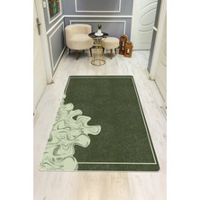 Dolce Mariee Modern Desenli Dijital Baskı Kaymaz Taban Halı H0954