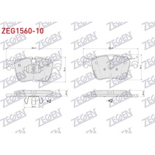 Otoco Peugeot 3008 16 / 508 Iı 18 Ön Fren Balatası