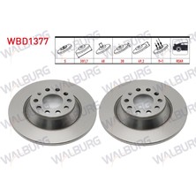 Otoco 301,70X12X68X49,20 Audi A6 2004-2011 I Arka Duz 5 Bjn Fren Diski