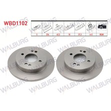 Otoco Hyundai I10 1.1ı 2008-2013 I Arka Duz 4 Bjn 234X10X62,5X37,5 Fren Diski