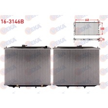 Otoco Nissan Terrano Iı (R20) 2.7 Tdı A-T Ac+ / 1993 Su Radyatoru Brazing