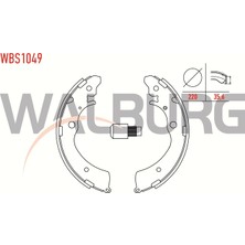 Otoco Honda Accord V (Cc7,cd) 2.2ı 220X35,6 mm 1993-1997 / Accord Iv 2.0ı 1990-1993 Fren Pabuc Balata Arka