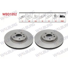 Otoco Ford Mondeo Iv 1.6 Ti-Vct - 2.0 Tdci - 1.6 Tdci 07-14 I Ön Havalı 5 Bjn 300X28X63,5X52 Fren Diski