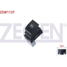 Otoco Caddy Iıı - 2002-2015 Cam Acma Anahtari Tekli 3 Pin
