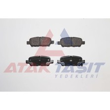 Otoco Nissan Qashqai 1.5 Dcı 2007-2014 / Qashqai 1.6ı 2007-2014 Arka Fren Balatası