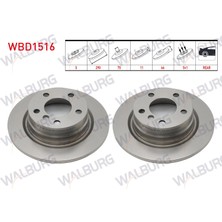 Otoco Bmw 1 Serisi (F20,F21) 116 D 5 Bjn 290X11X75X66 2010 I Arka Duz Fren Diski