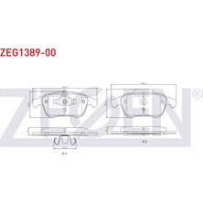 Otoco Renault Laguna Iıı (Bt0 / 1) 2.0 Dcı 2007 Ön Fren Balatası