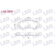 Otoco Nissan Qashqai (J10) 1.5 Dcı 2007-2014 / X-Trail (T31) 2.0 Dcı 2007-2013 Ön Fren Balatası