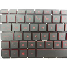 Retro Hp L03595-001, L03595-141 Klavye Işıklı Büyük Enter Kırmızı