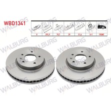 Otoco Chevrolet Captiva (C100) 2.0 D 2006-2012 I Ön Havalı 5 Bjn 295,9X29X70,7X51,6 Fren Diski