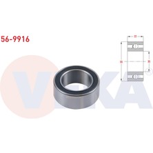 Otoco Unıversal Klıma Rulmanı 35X55X22