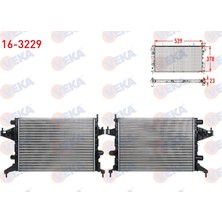 Otoco Opel Corsa C 1.0ı 12V M-T 2000-2006 Su Radyatoru Mekanik