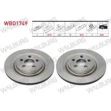 Otoco Jaguar Xf 2008-2015 / Xj 2003-2019 I Arka Fren Diski