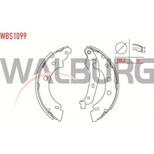 Otoco Renault Kangoo (Kc0 / 1) 1.4ı Levyeli 203,2X39 mm 1998-2008 Fren Pabuc Balata Arka