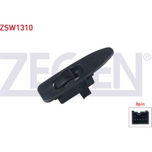Otoco Mitsubishi Carisma 1995-2006 Cam Acma Anahtari Tekli 8 Pin