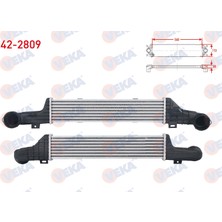 Otoco Mercedes E Serisi E 200 - E 200 Cdı - E 220 Cdı - E 270 Cdı 1995-2002 Turbo Radyatoru (Intercooler)
