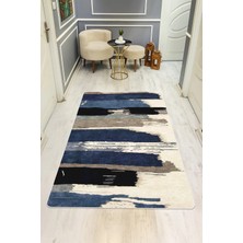 Dolce Mariee Modern Desenli Dijital Baskı Kaymaz Taban Halı H0942