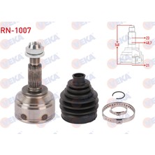 Otoco Renault Captur 0.9 Tce M-T 2013 Aks Kafasi Sol-Sag On Dis Uzunluk 140MM