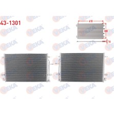 Otoco Audi A4 (8ec,b7) 2.7 Tdı 2004-2008 Klima Radyatoru