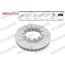 Otoco Mitsubishi Fus I Arka Havalı Kaplamalı Performans Delıklı 12 Bjn 310X40X139X70 Euro 5 - 6 Fren Diski