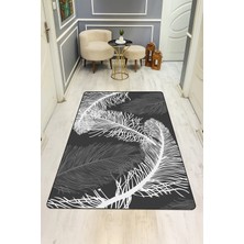 Dolce Mariee Modern Desenli Dijital Baskı Kaymaz Taban Halı H0957