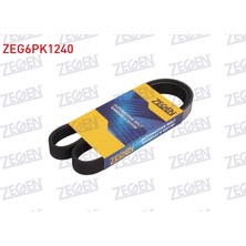 Otoco Renault Laguna 2.0 16V 95-01 Safrane Toyota Auris Corolla 1.4D4D 8V 06- Aud Kanalli V Kayisi 6PK1240
