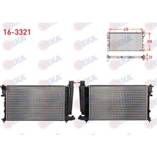 Otoco Peugeot 306 (7b,n3,n5) 1.8 D M-T 1993-2002 Su Radyatoru Mekanik