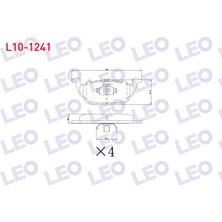 Otoco Vw Golf Iv 1.4ı 16V 1997-2005 / Golf Iv 1.6ı 16V 1997-2005 Ön Fren Balatası