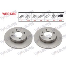 Otoco Volkswagen Polo 1.6 1995-2001 / Polo 1.4 Tdı 199 I Arka Duz 4 Bjn 231,80X8,80X65,10X39,30 Fren Diski