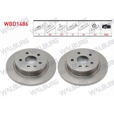 Otoco Opel Insignia A 2008-2017 I Arka Duz 5 Bjn 292X12X67,4X48 Fren Diski
