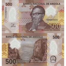 Banknoting Angola 500 Kwanza 2025 Polymer Çil.