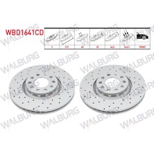 Otoco Audi A4 B6 2000-2004 I Ön Havalı Kaplamalı Performans Delıklı 5 Bjn 312X25X68X46,5 Fren Diski