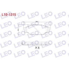 Otoco Toyota Hi-Lux Pick Up (_n_) 2.4 D 4x4 1983-2005 / Hi-Ace Iı 2.4 D 1983 Ön Tel Delıklı Fren Balatası