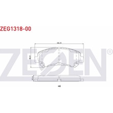 Otoco Nissan Qashqai (J10) 1.5 Dcı 2007-2014 / X-Trail (T31) 2.0 Dcı 2007-2013 Ön Fren Balatası