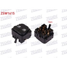Otoco Volkswagen Golf Iıı (1h1) 1991-1999 / Polo Classic (6kv2) 1995-2001 Cam Acma Anahtari Ciftli 12 Pin