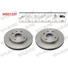 Otoco Chevrolet Lacetti (J200) 1.4ı 16V -1.6ı 2006-2012 I Ön Havalı 4 Bjn 256X24X60X47,3 Fren Diski