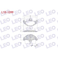 Otoco Renault Laguna I (B56,556) 1.9 Dcı 1993-2001 / Laguna I 2.2 Dt 1993-2001 Arka Fren Balatası