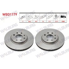 Otoco Opel Corsa C 2000-2006 I Ön Havalı 4 Bjn 260,4X24X60,1X41,1 Fren Diski